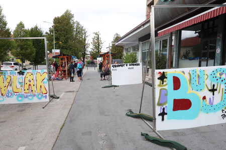 TEDEN MOBILNOSTI ZAKLJUČNA PRIREDITEV PRED KD 52 FOTO LJUBO VUKELIČ
